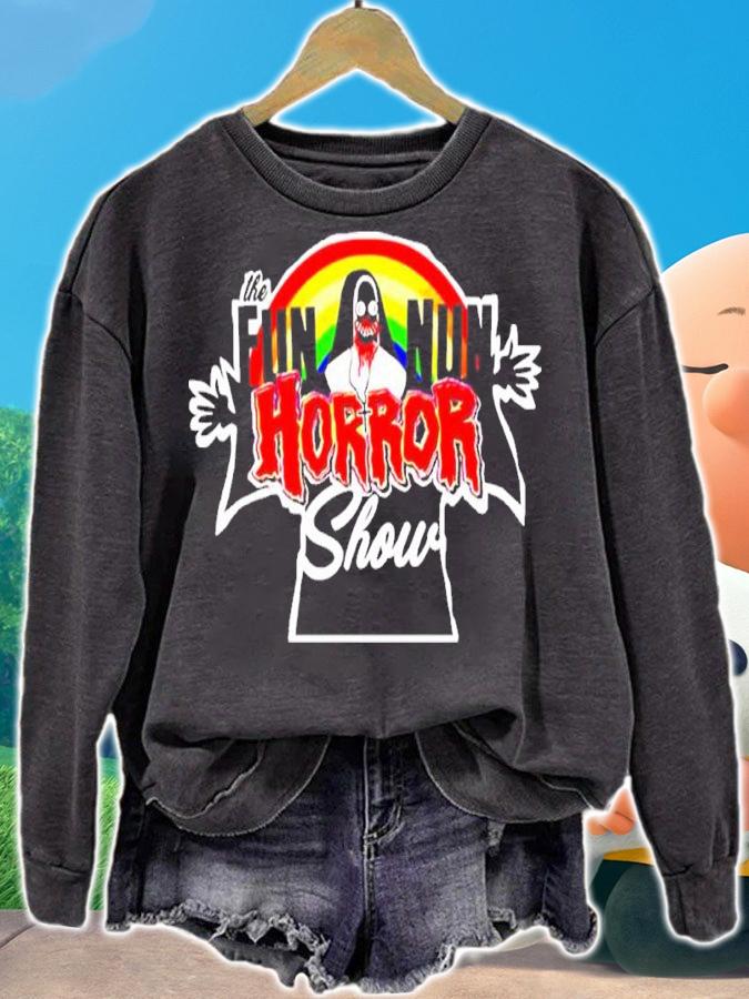 The Fun Nun Horror Show Fnhs Logo Shirt t-shirt sweatshirt