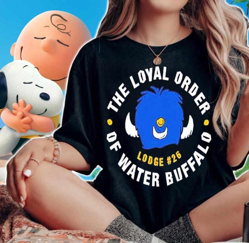 The Loyal Order of Water Buffalo Lodge 26 shirt t-shirt woman shirt
