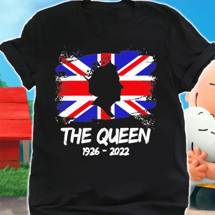 The Queen 1926 2022 UK flag shirt t-shirt shirt
