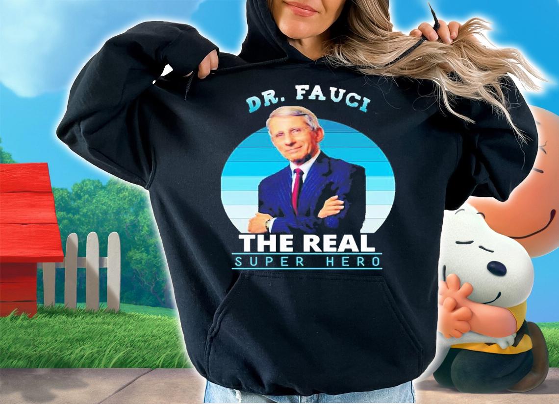 The Real Super Hero Dr Anthony Fauci Vintage Shirt t-shirt hoodie