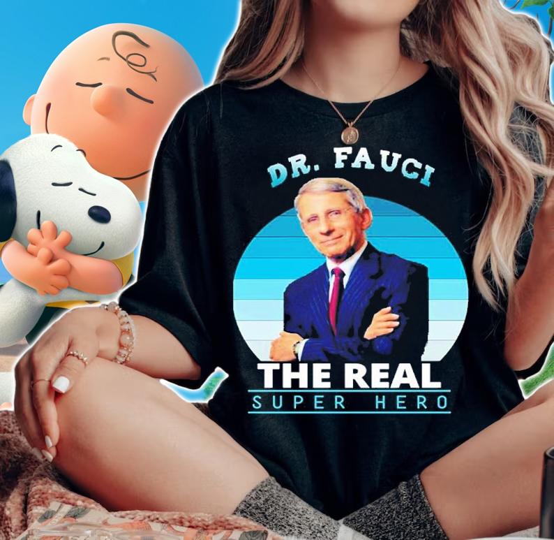 The Real Super Hero Dr Anthony Fauci Vintage Shirt t-shirt woman shirt