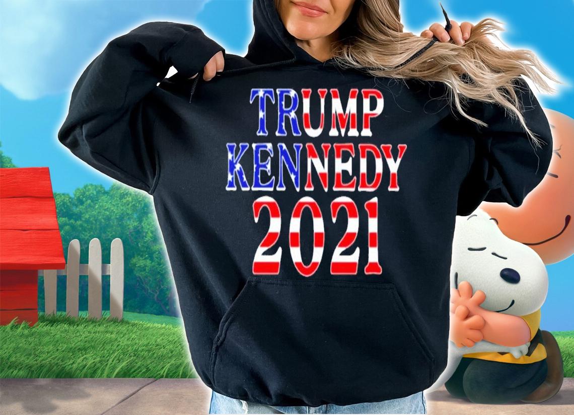 Trump Kennedy American Flag shirt t-shirt