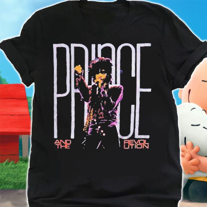 Vintage 1985 Prince And The Revolution Purple Rain World Tour shirt t-shirt shirt
