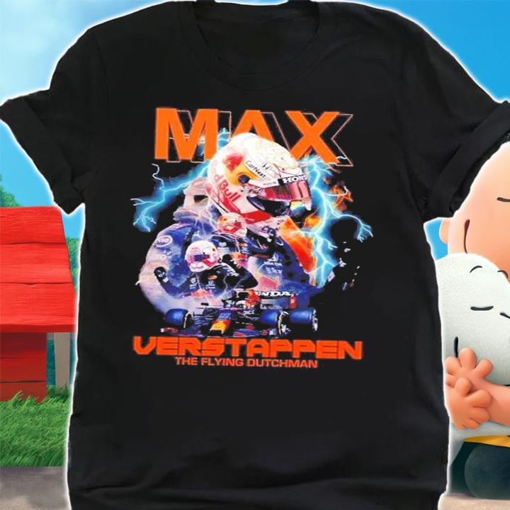 Vintage 90s Max Verstappen F1 Racing Driver T-Shirt t-shirt