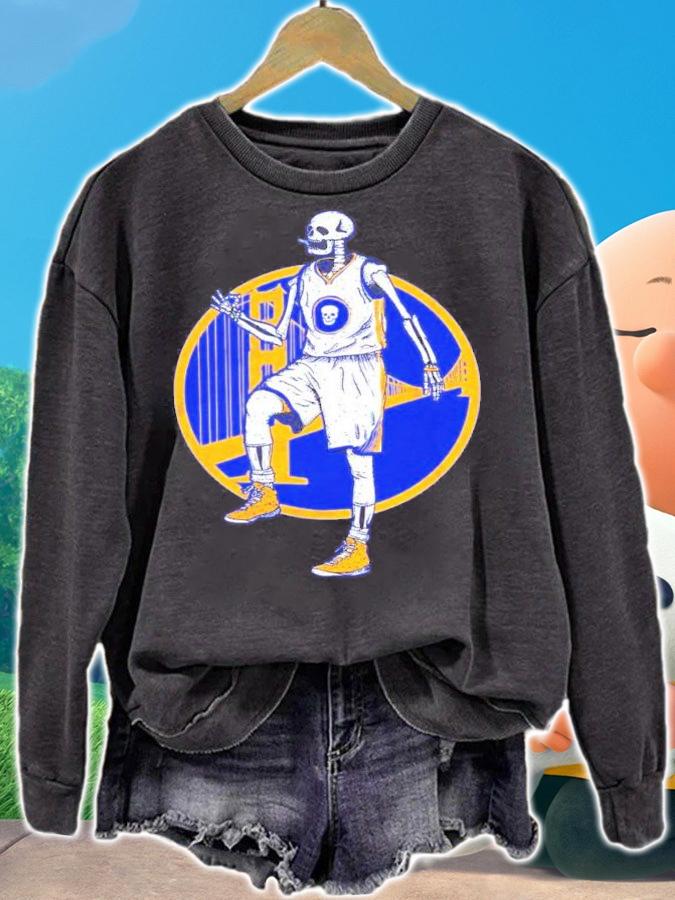 Golden State Warriors Skeleton T-Shirt t-shirt sweatshirt