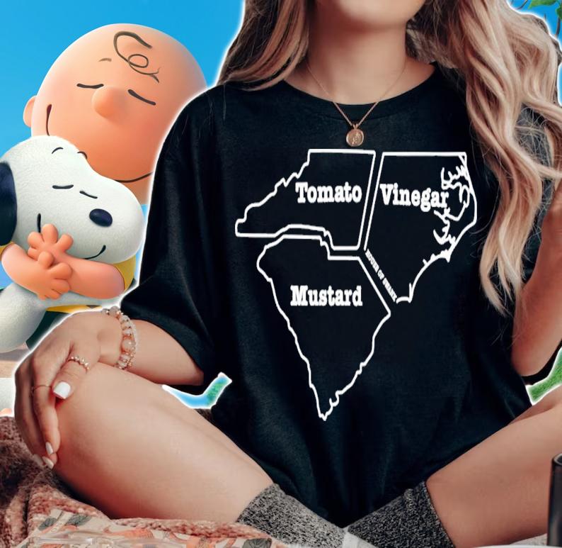 House Of Swank Tomato Vinegar Mustard Tony Sutton T-Shirt t-shirt woman shirt