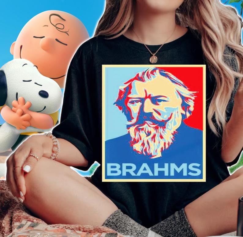 Johannes Brahms Hope Shirt t-shirt woman shirt