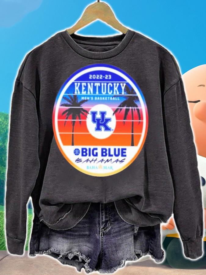 Kentucky Men's Basketball 2022-23 Kentucky Basketball Big Blue Bahamas T-Shirt t-shirt