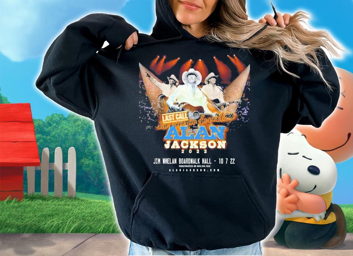 Last Call One More For The Road Alan Jackson 2022 Shirt t-shirt hoodie