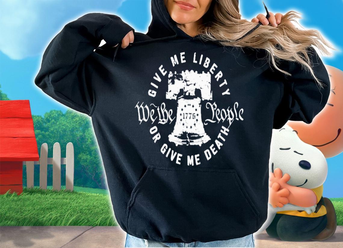 Liberty Bell Give Me Liberty Or Give Me Dead T-Shirt t-shirt