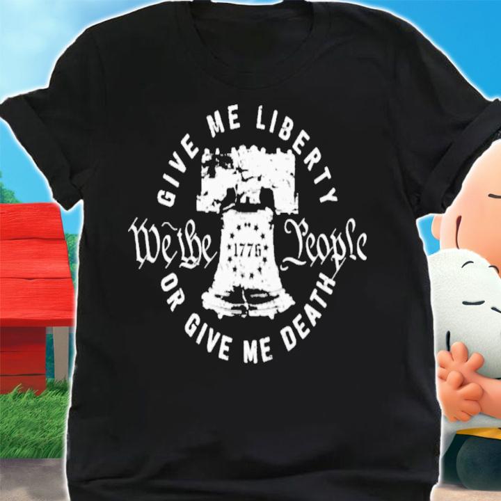 Liberty Bell Give Me Liberty Or Give Me Dead T-Shirt t-shirt