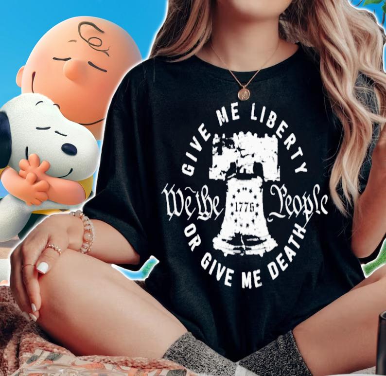 Liberty Bell Give Me Liberty Or Give Me Dead T-Shirt t-shirt