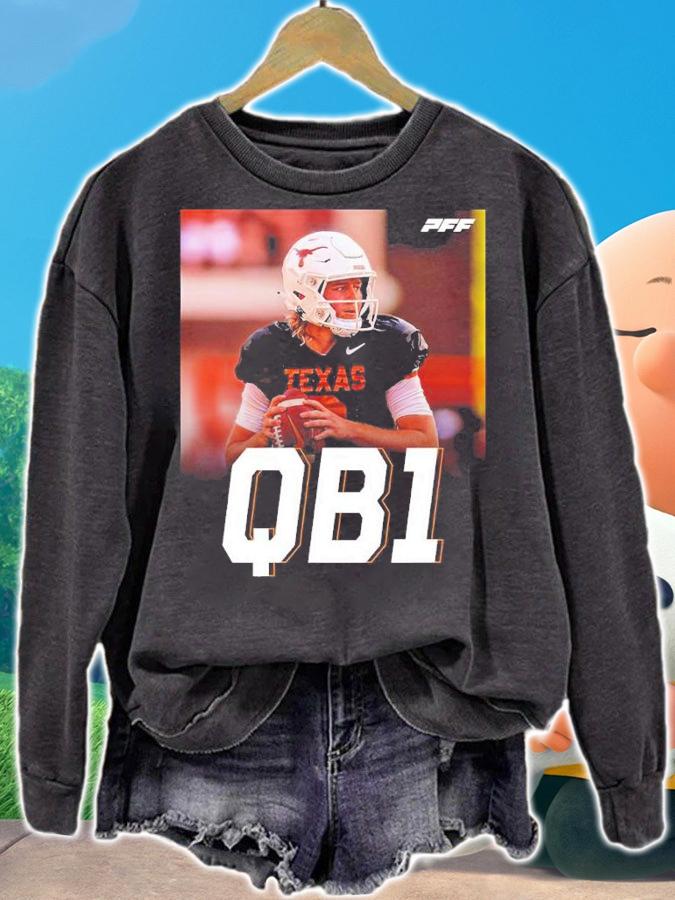 Quinn Ewers Is The Starting QB1 For Texas Longhorns Shirt t-shirt sweatshirt