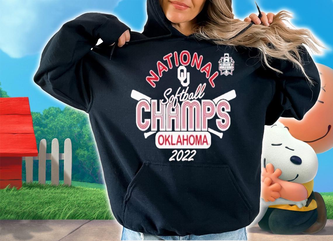 National Softball Champions 2022 University Of Oklahoma Shirt t-shirt hoodie