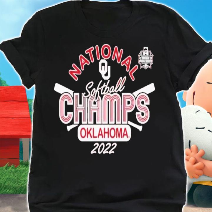 National Softball Champions 2022 University Of Oklahoma Shirt t-shirt shirt