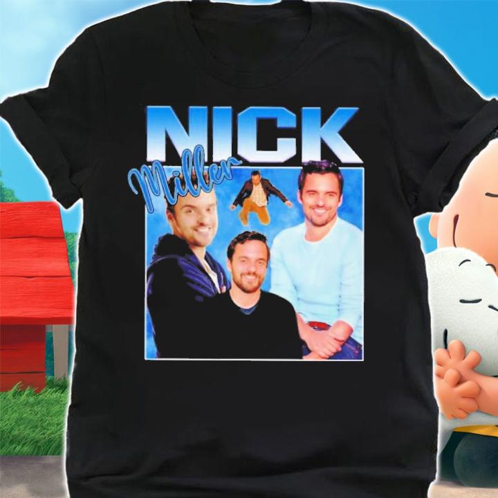 Nick Miller Vintage 90s Shirt t-shirt