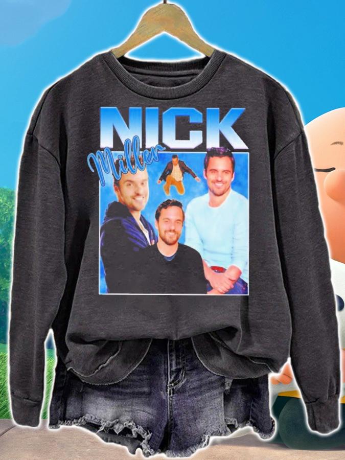 Nick Miller Vintage 90s Shirt t-shirt