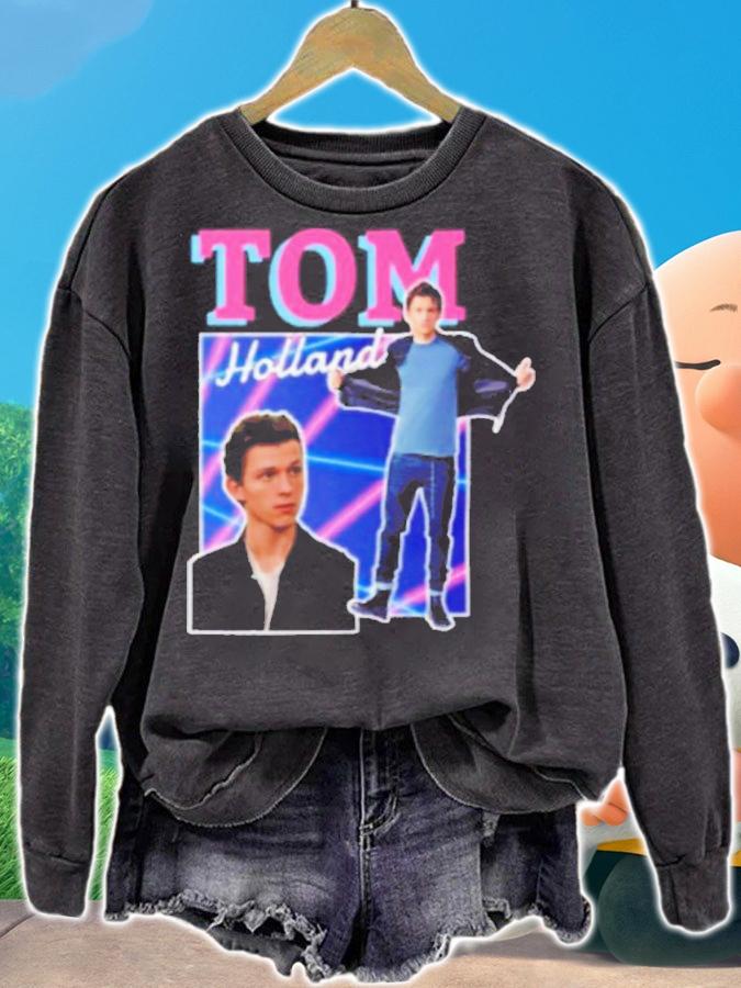 Retro Tom Holland Shirt t-shirt sweatshirt