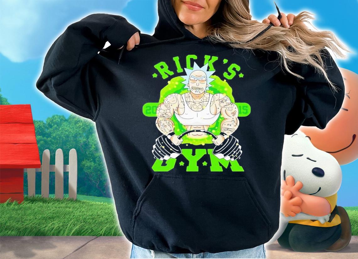 Rick's Gym Rick And Morty T-Shirt t-shirt hoodie