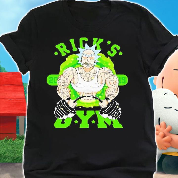 Rick's Gym Rick And Morty T-Shirt t-shirt shirt