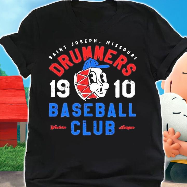 Saint Joseph Drummers Missouri Vintage Defunct Baseball Teams shirt t-shirt