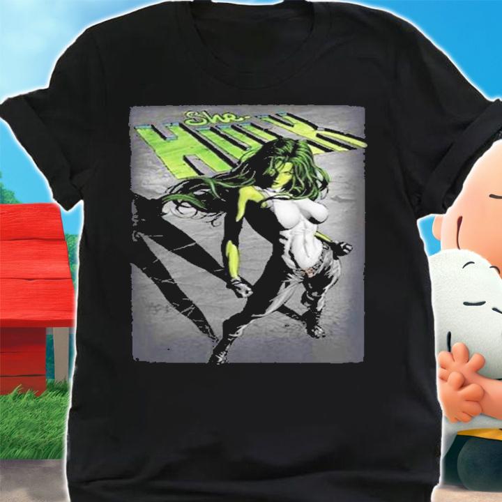 She Hulk Marvel She-Hulk Shadow Shirt t-shirt