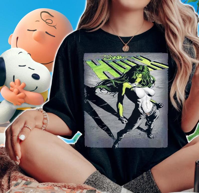 She Hulk Marvel She-Hulk Shadow Shirt t-shirt
