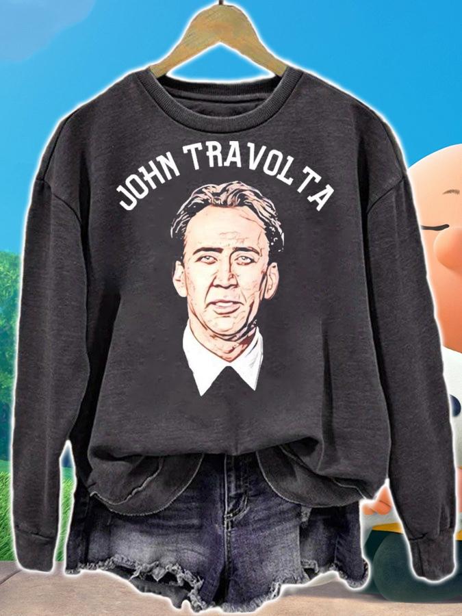 Sports Ed Nicolas Cage As John Travolta shirt t-shirt sweatshirt