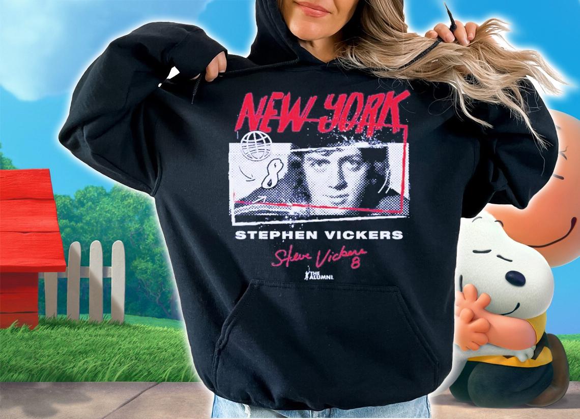 Stephen Vickers New York R Tones Hockey Signature Shirt t-shirt