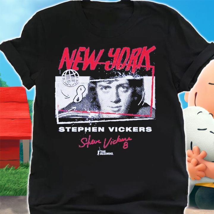Stephen Vickers New York R Tones Hockey Signature Shirt t-shirt