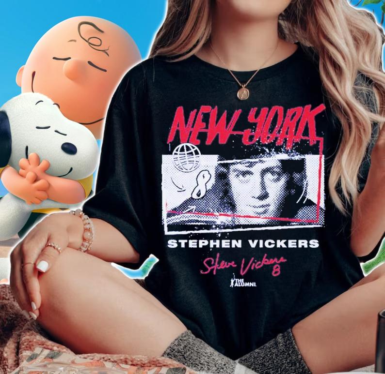Stephen Vickers New York R Tones Hockey Signature Shirt t-shirt
