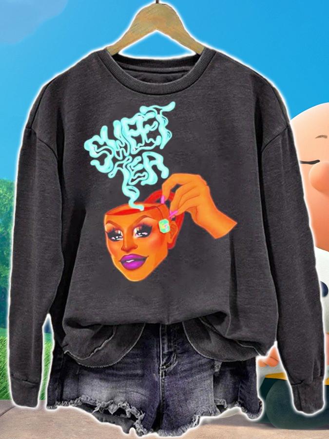 Sweet Tea head shirt t-shirt