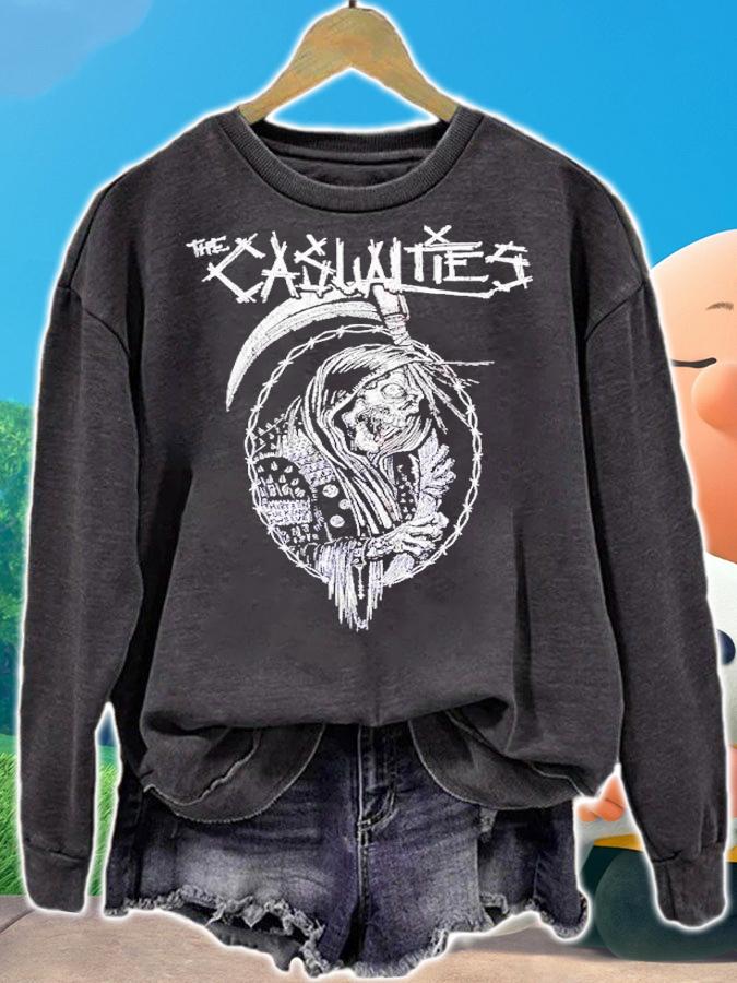 The Casualties Crust Reaper shirt t-shirt