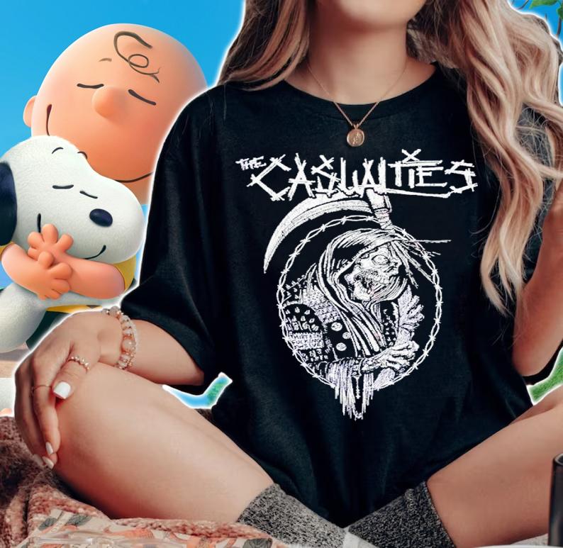 The Casualties Crust Reaper shirt t-shirt