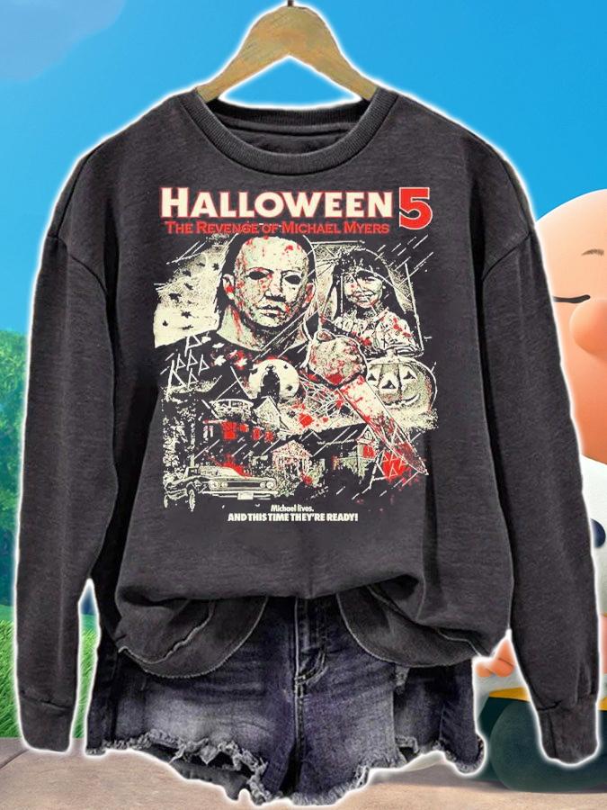 The Revenge Of Michael Myers Halloween 5 Shirt t-shirt sweatshirt