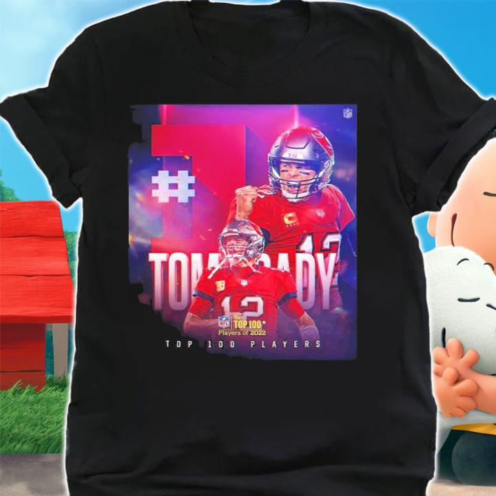Tom Brady The top 100 players of 2022 poster shirt t-shirt