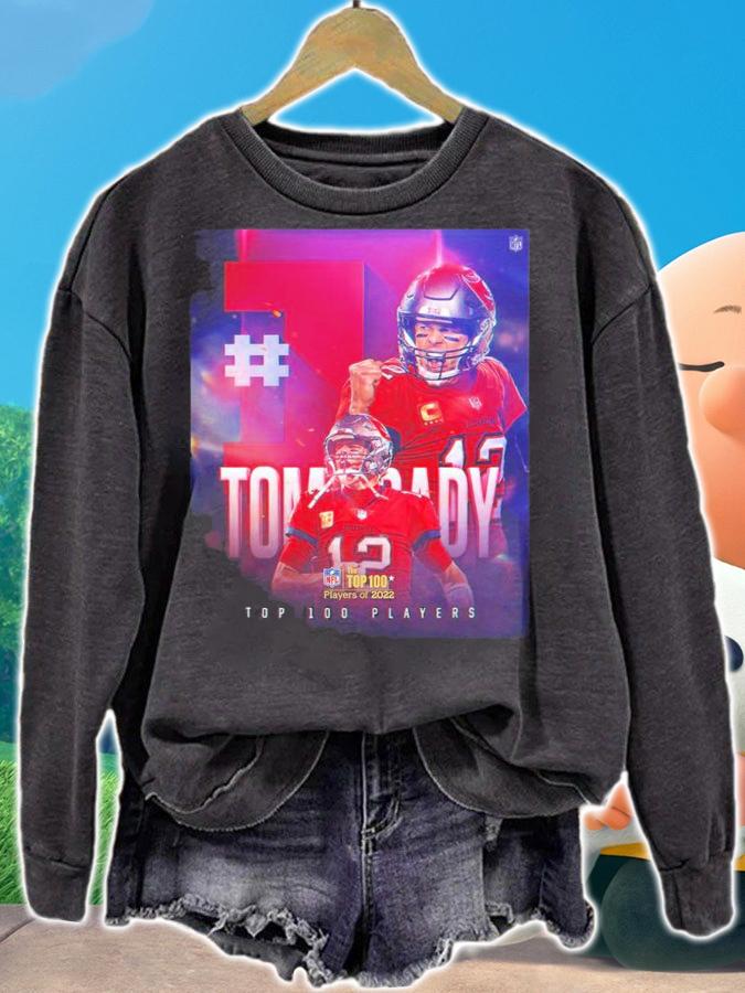 Tom Brady The top 100 players of 2022 poster shirt t-shirt