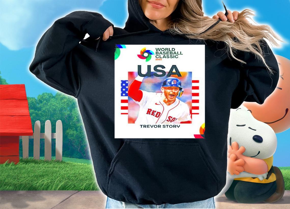 Trevor Story World Baseball Classic 2023 Team USA Shirt t-shirt hoodie