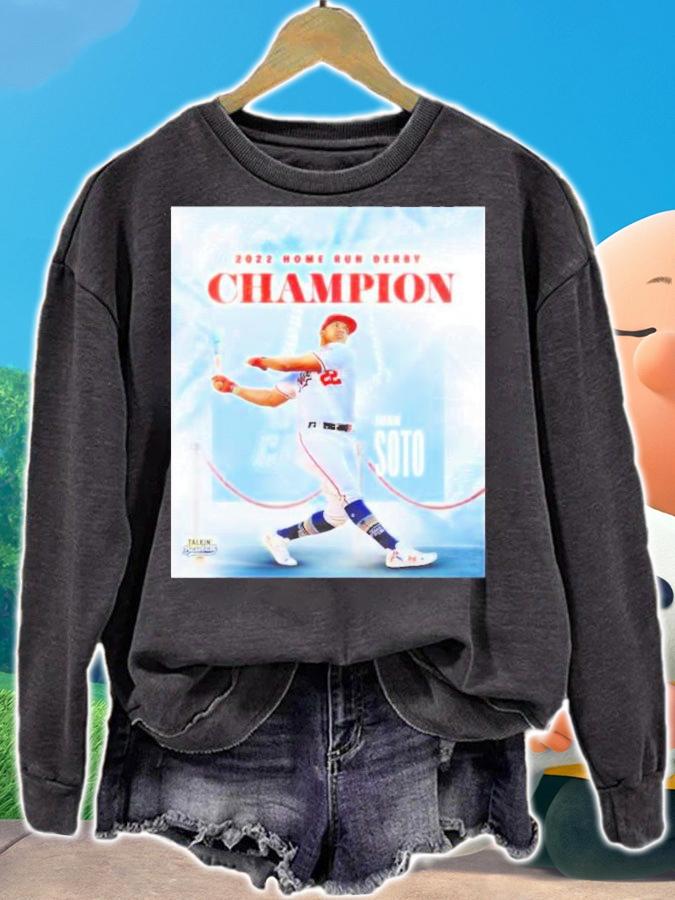 Washington Nationals Juan Soto 2022 Home Run Derby Champion shirt t-shirt