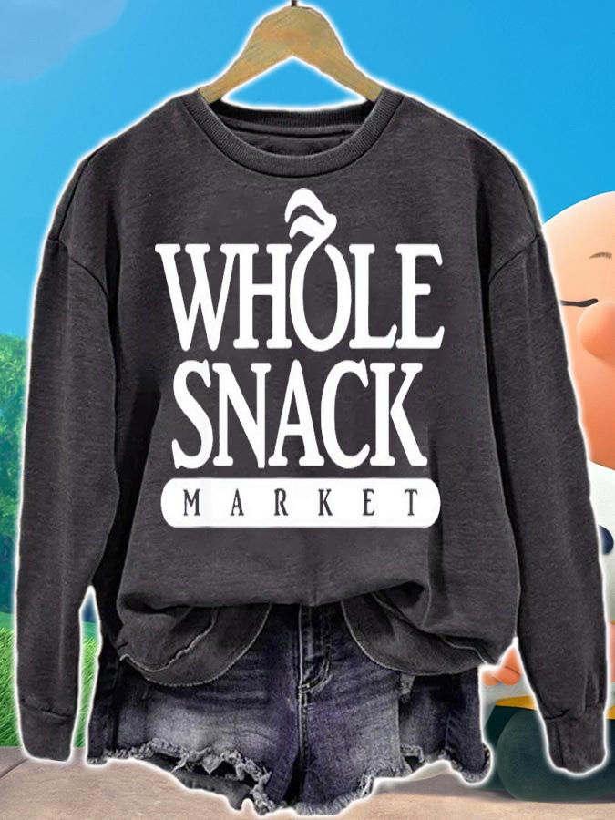 Whole Snack Market Apparel T-shirt t-shirt sweatshirt