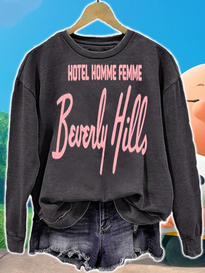 Yung Rnzl Homme Femme Hotel Homme Femme Beverly Hills Shirt t-shirt