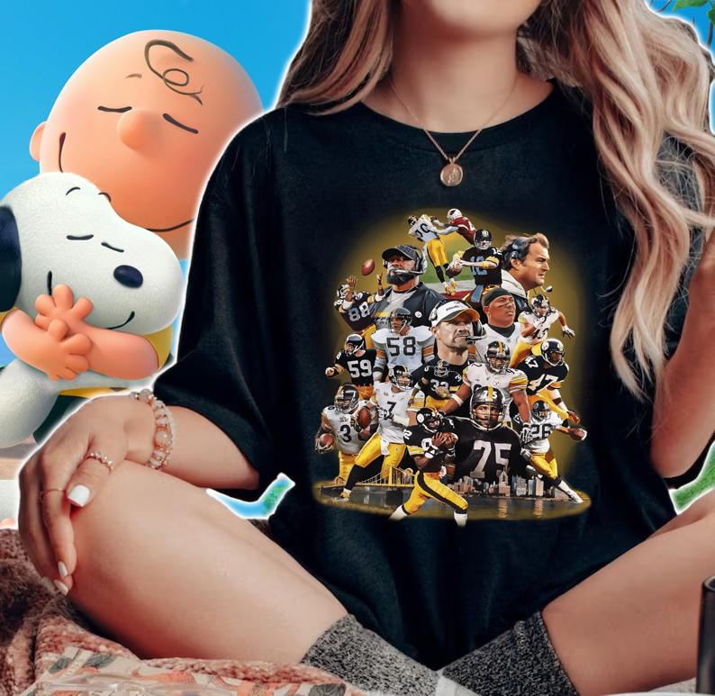 Pittsburgh Steelers Team Players t-shirt woman shirt