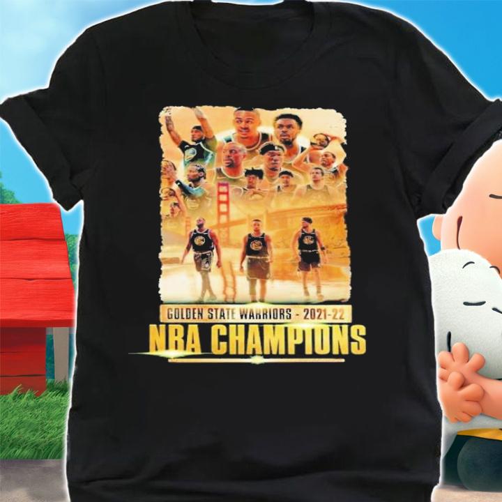 Team Golden State Warriors NBA Champions 2022 Shirt t-shirt