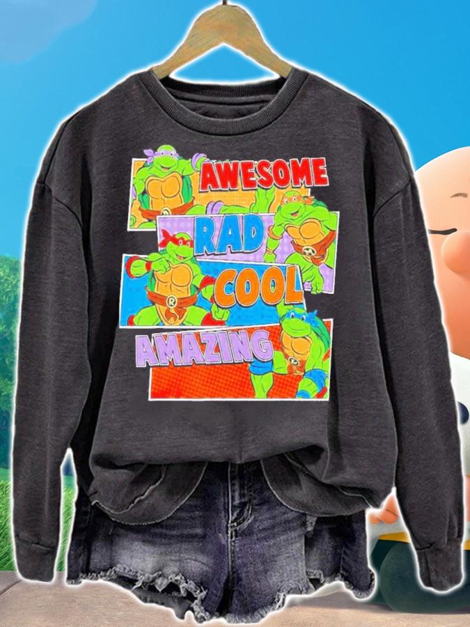 Teenage Mutant Ninja Turtles The Awesome The Bad The Cool The Amazing T-Shirt t-shirt