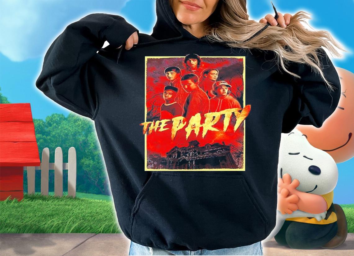 The Party Stranger Things 4 T-Shirt t-shirt