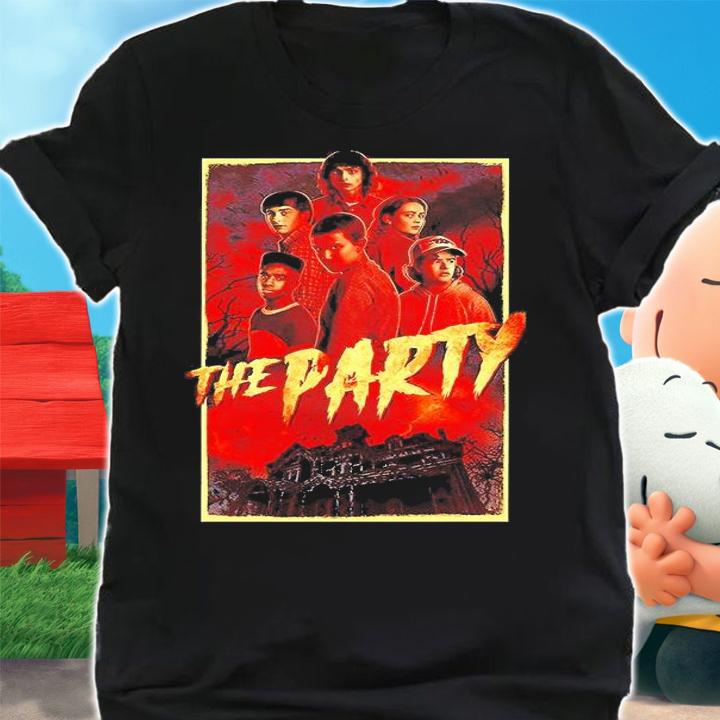 The Party Stranger Things 4 T-Shirt t-shirt