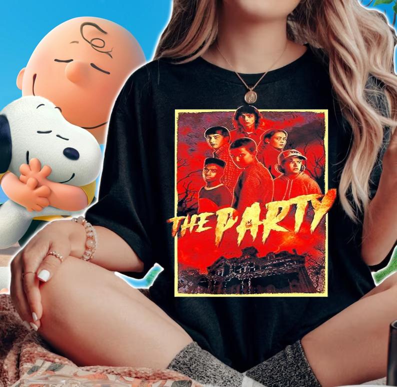 The Party Stranger Things 4 T-Shirt t-shirt