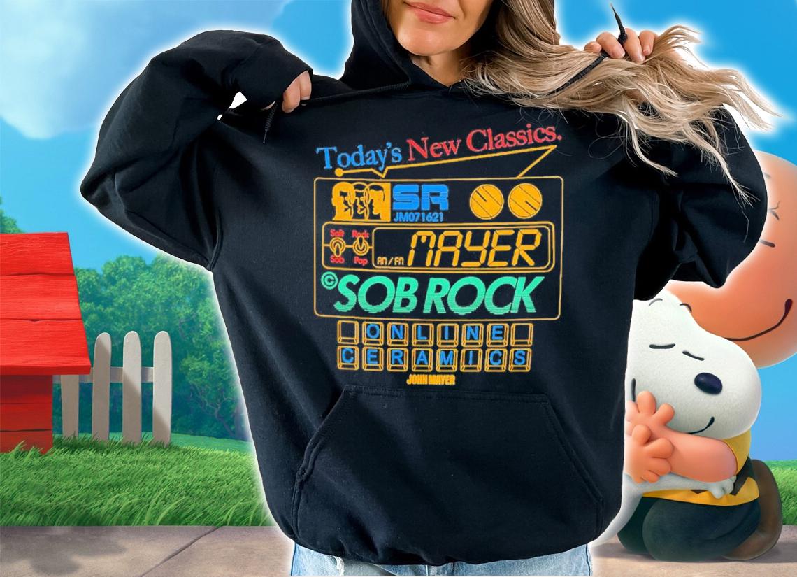 Today's New Classics John Mayer Sob Rock Shirt t-shirt