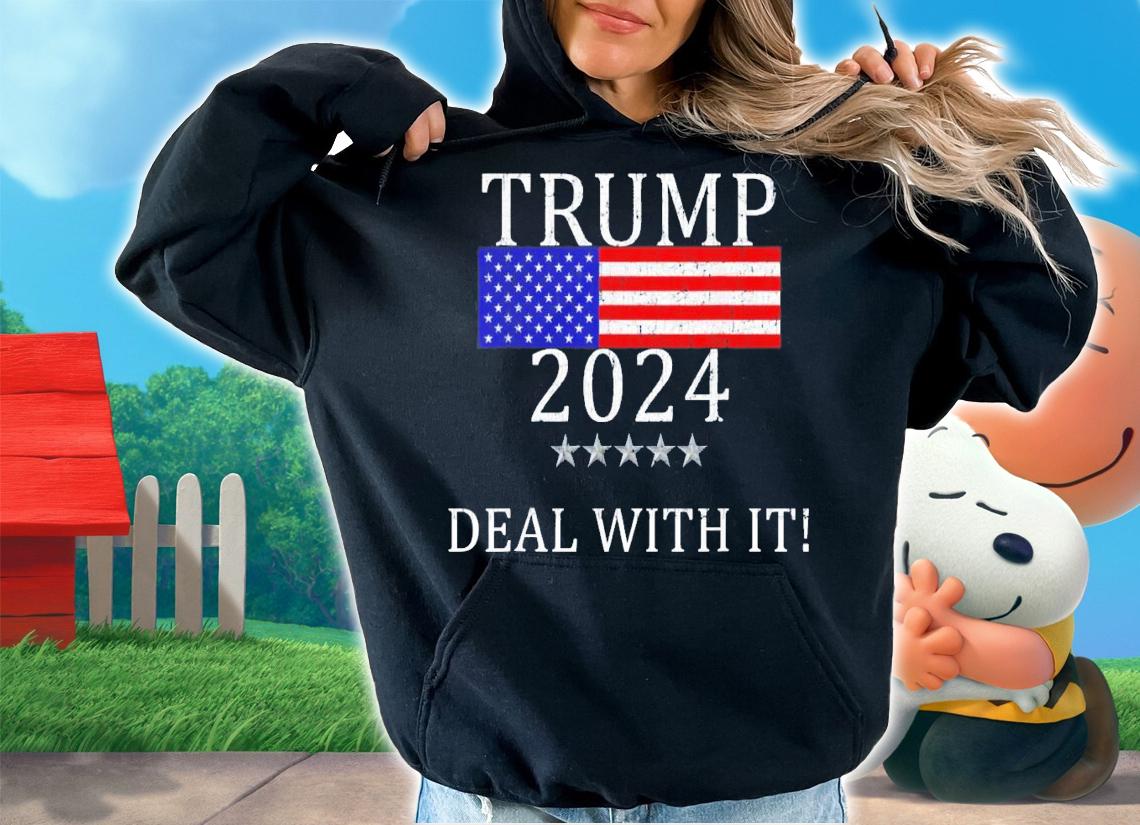 Trump 2024 Deal With It Pro Trump Products T-Shirt t-shirt
