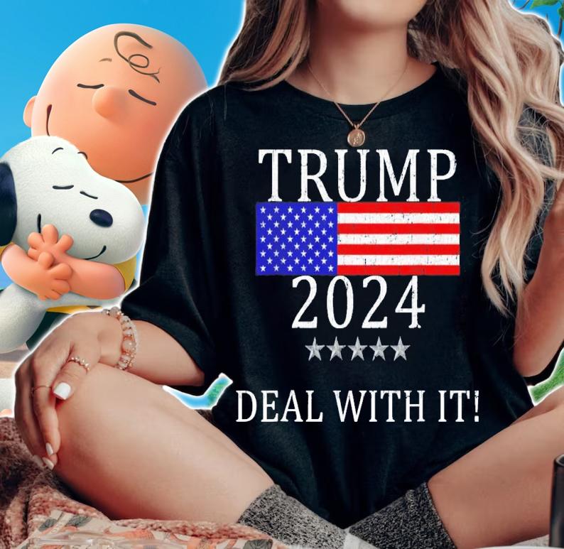 Trump 2024 Deal With It Pro Trump Products T-Shirt t-shirt